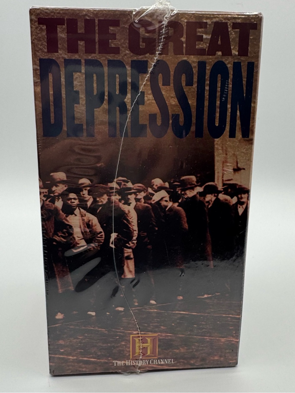 The Great Depression History Channel 4 VHS Box Set 1998 A&E Sealed